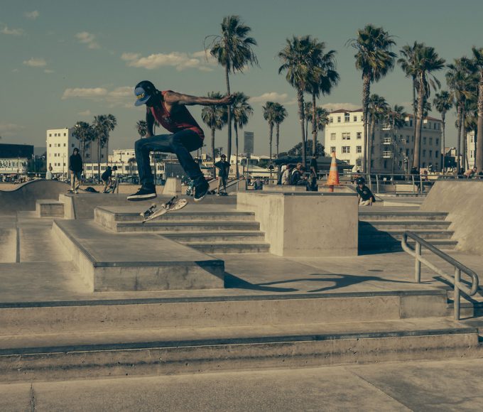 Skate Park Muscle Beach California