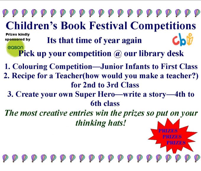 Thurles: Children’s Book Festival Competitions