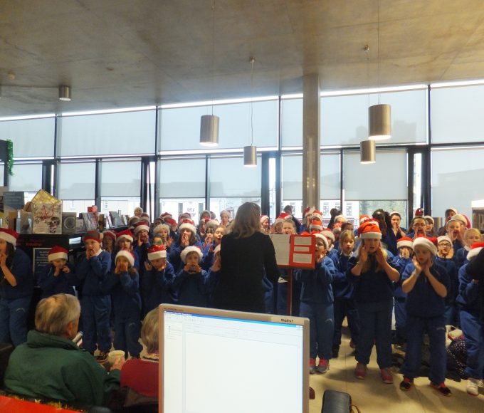 Thurles: Christmas Carols Sung By Scoil Angela In Source Library