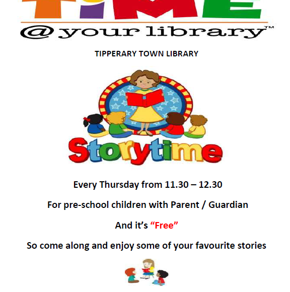 Storytime In Tipperary Town Library