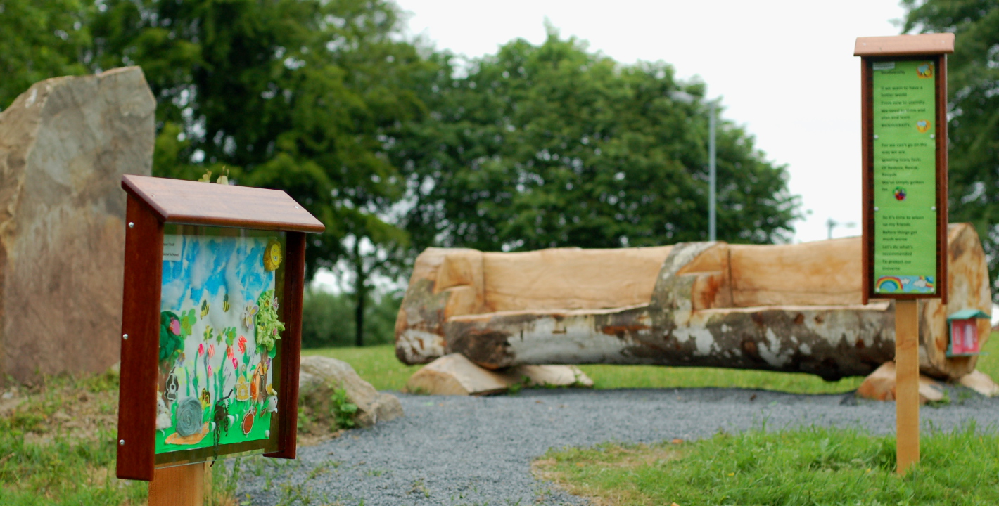 Roscrea Library Field Transformed Into A Wonderful Poetry / Fairy Trail