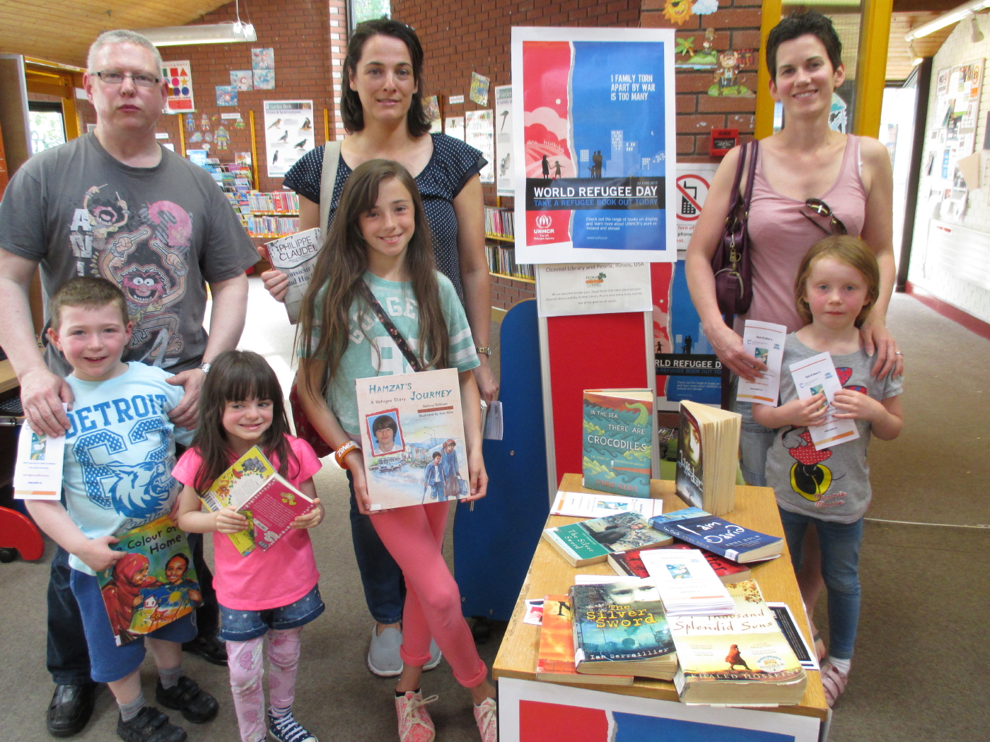 World Refugee Day 2015 In Clonmel Library