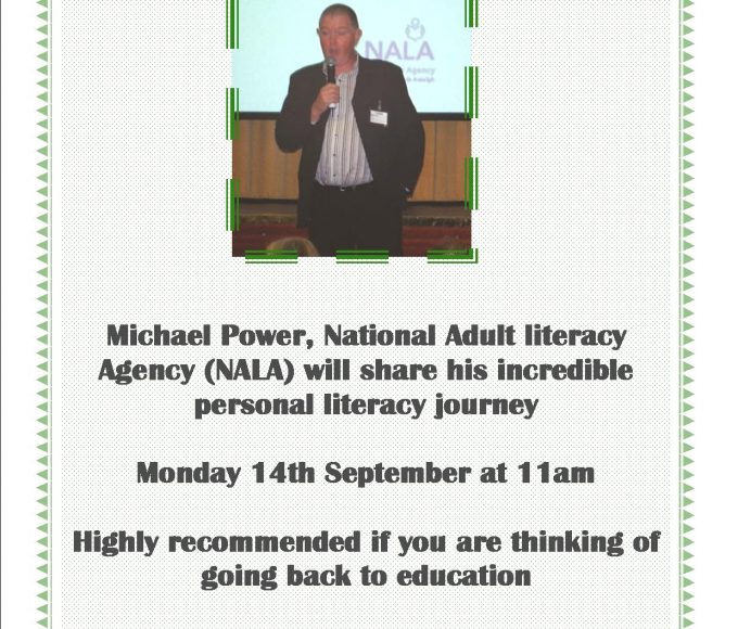 michael power NALA poster