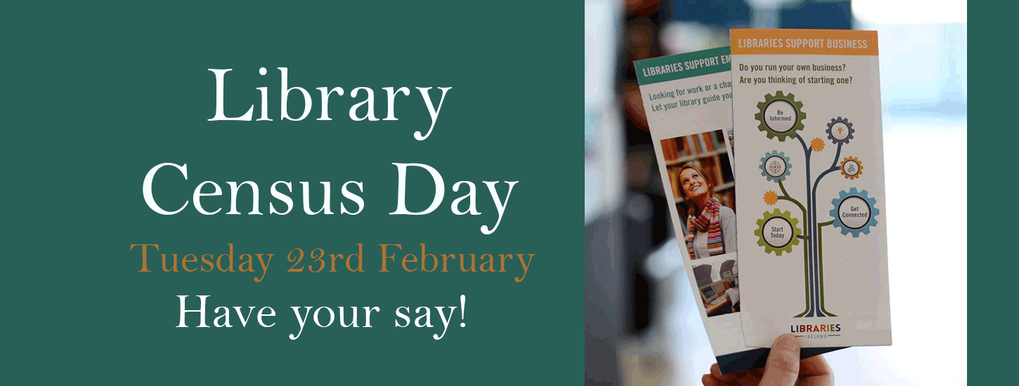 Can You Spare A Minute? Library Census Day Today