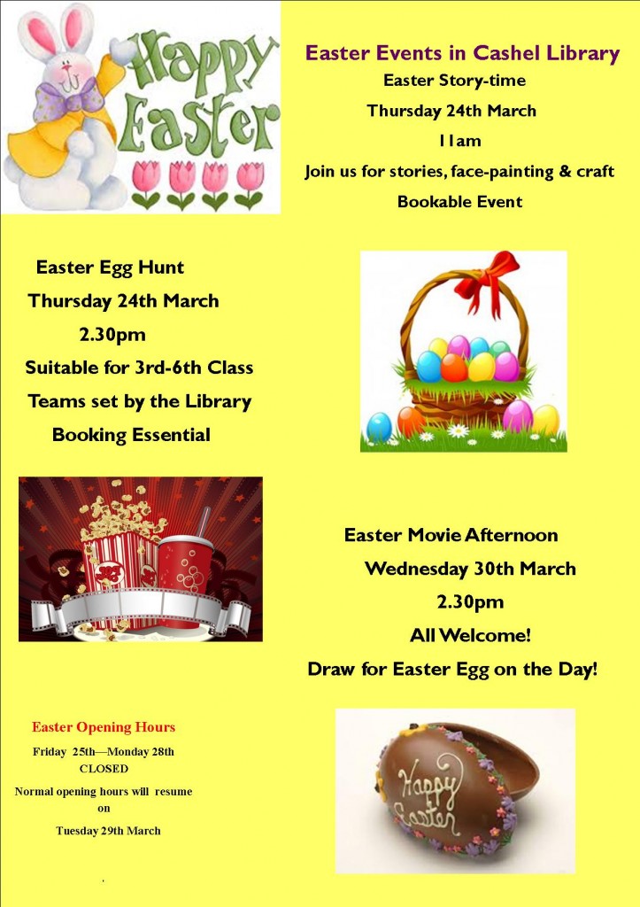Easter events 2016