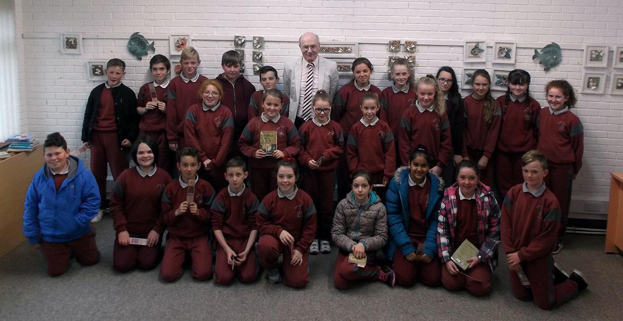 Author Brian Gallagher Visits Roscrea Library