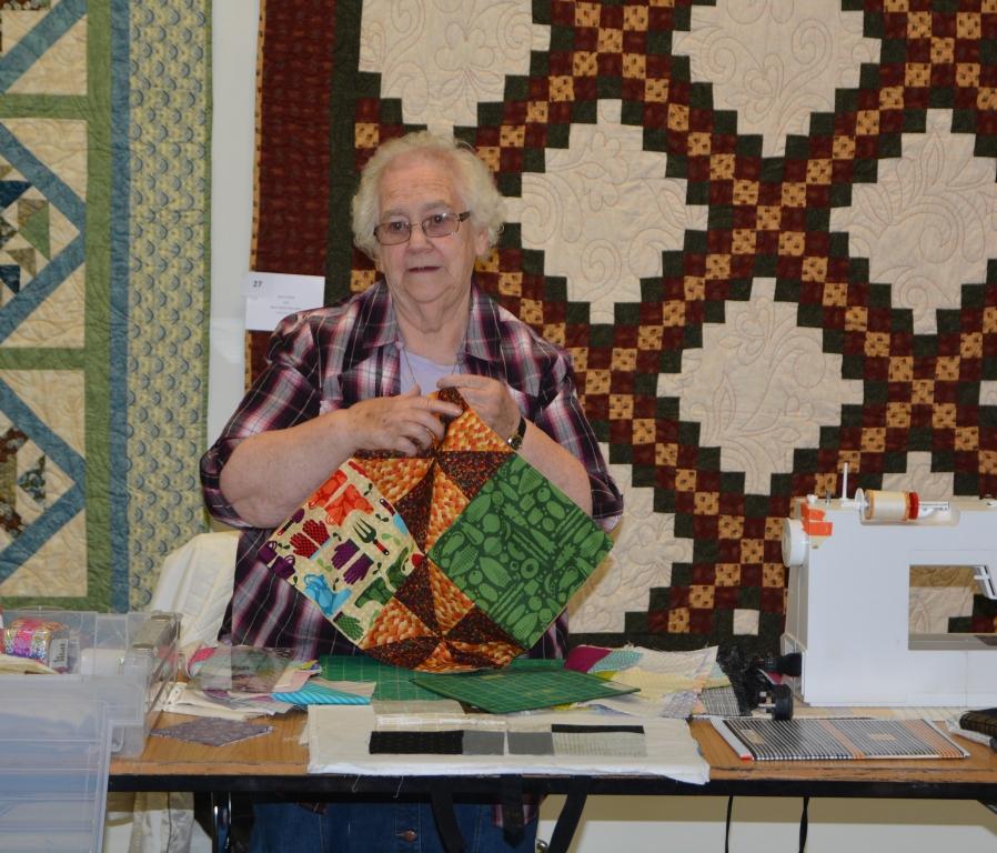 Thurles Library; Bealtaine Quilting Demonstration