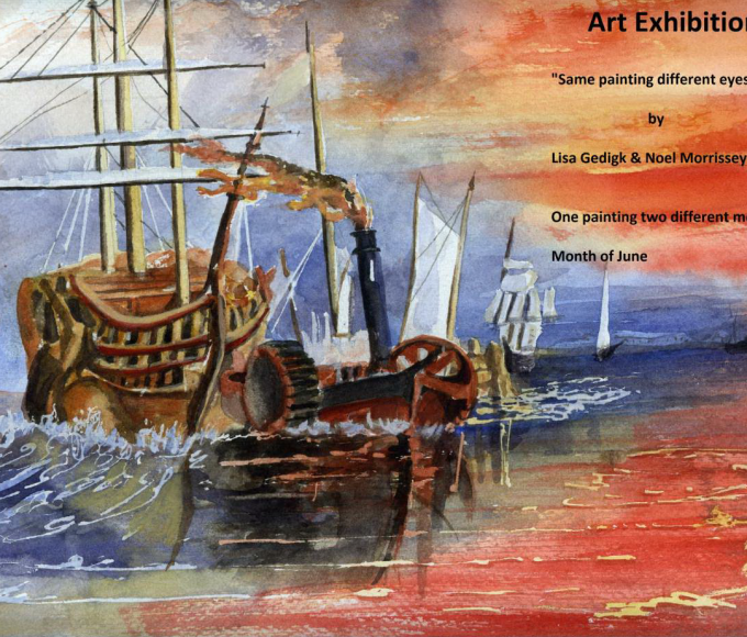 Templemore Library – Art Exhibition By Lisa Gedigk & Noel Morrissey