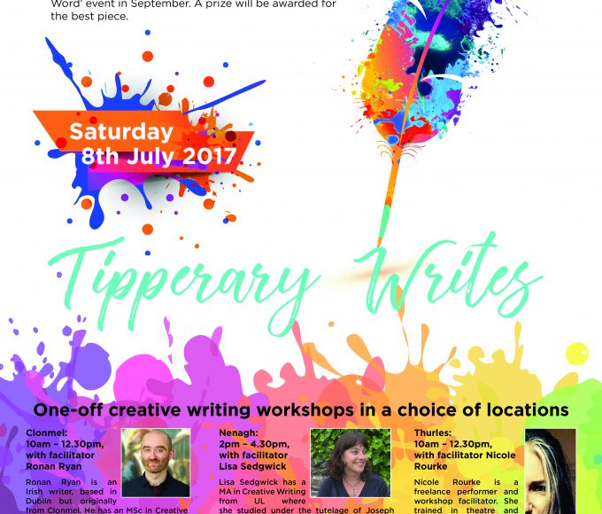 Tipperary Writes: Creative Writing Workshops