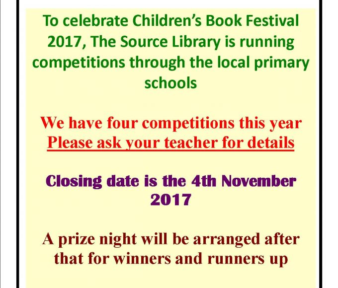 Thurles:  Children’s Book Festival Competitions For Primary Schools