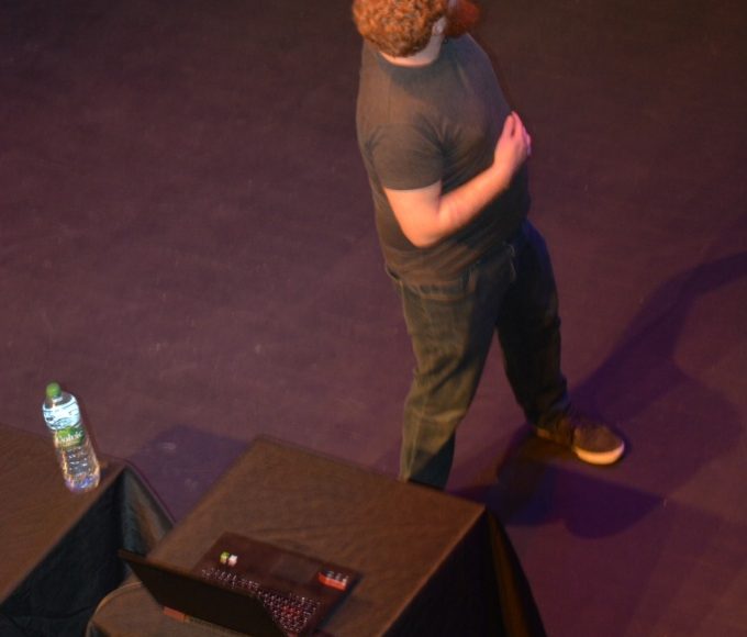 Thurles: Dave Rudden Entertained A Packed Auditorium In The Source Library