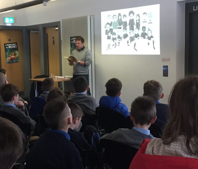Kieran Crowley Visits Cashel Library
