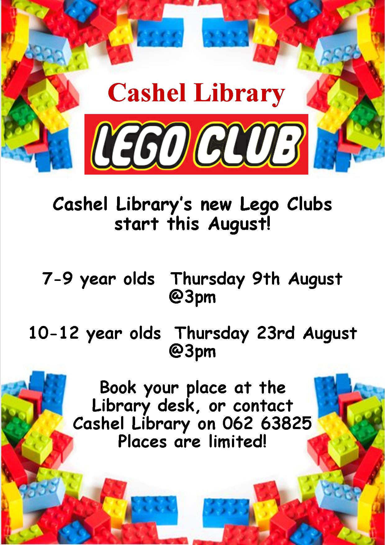 Cashel Library Lego Club – Tipperary Library Service
