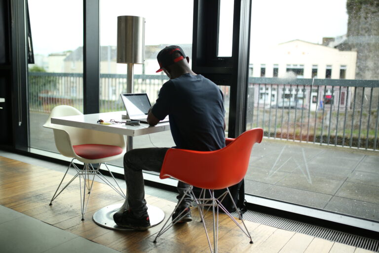 Man studying in Thurles interior