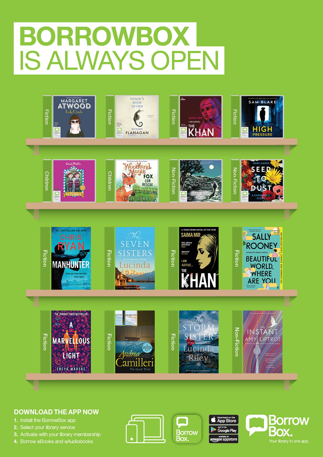List Of Books For The Borrowbox May Campai