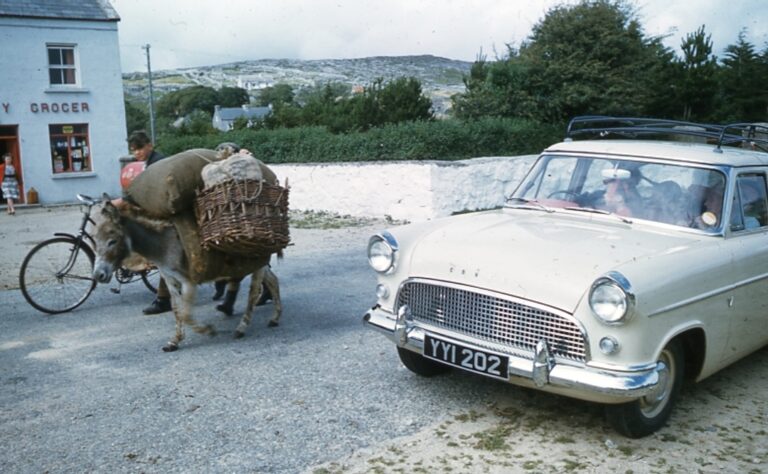 Connemara 1960 different transport systems