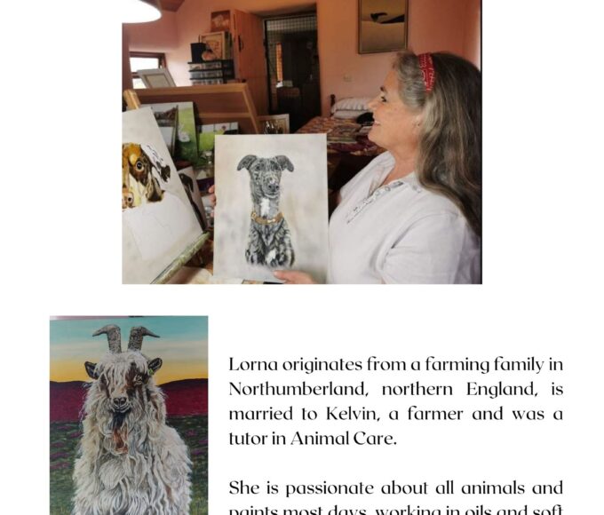 Poster For Lorna Keegan Exhibition In Clonmel Library