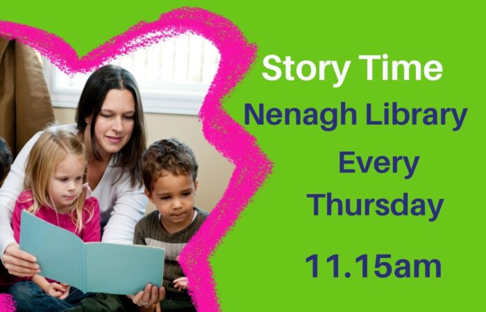 Story time in Nenagh Library every Thursday at 11.15am