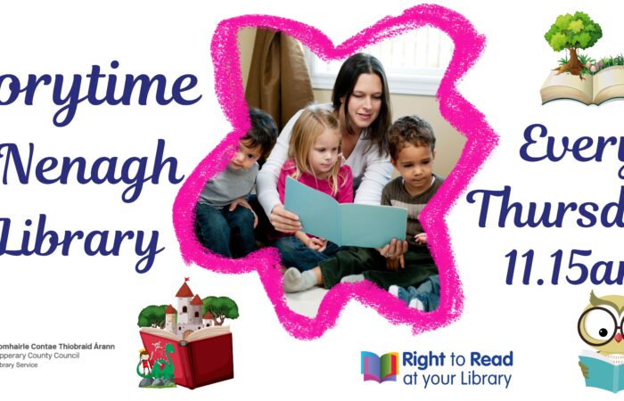 Storytime at Nenagh Library: The Adventure Goes On… Join us every Thursday at 11:15 AM for our delightful weekly Storytime!