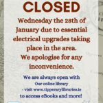 Clonmel Library Closed ESB works