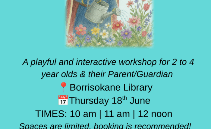 information on event for 2 to 4 year olds at Borrisokane library on 18th June 2026