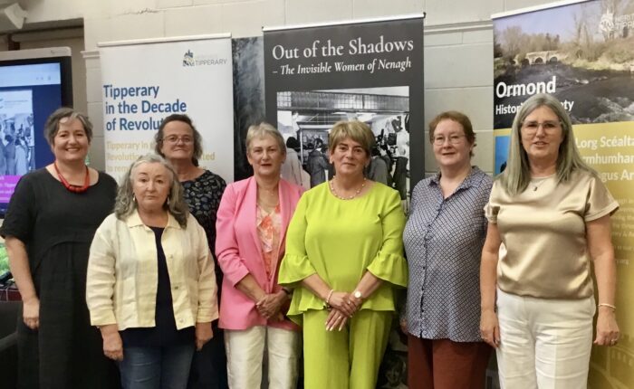 Left to right: Lisa McGeaney, Margaret Kennedy, Lou Lou Bergin, Jane Quinlan, Imelda Walsh, Siobhan Geraghty, Magaret O'Sullivan