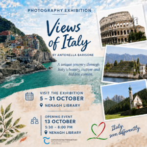 Antonella Barisone Exhibition in Nenagh Library